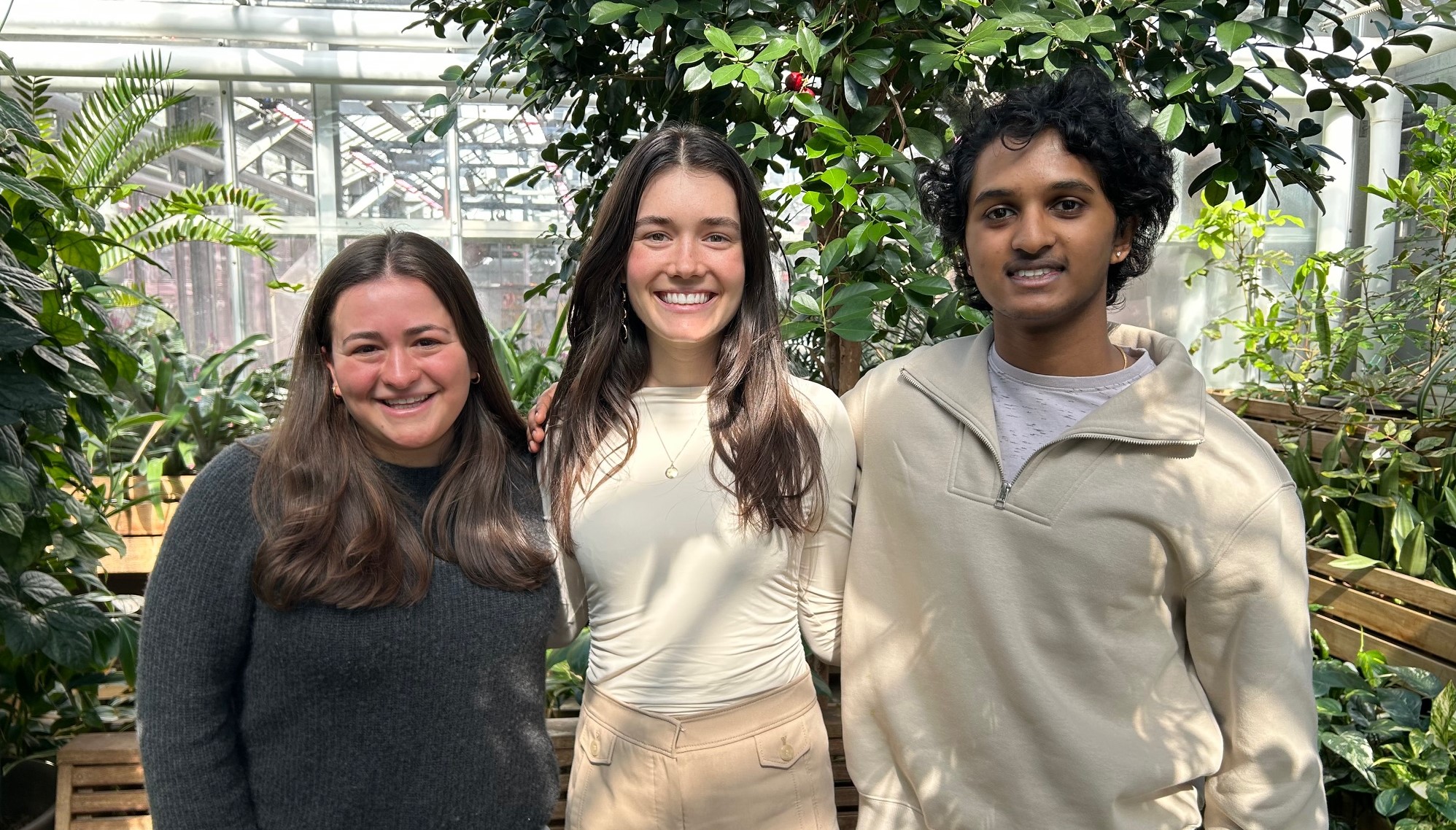 Mollie Ockene, Casidhe Hughes, Navin Ramesh 